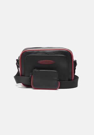 UNISEX - Cross body bag - black/red