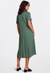 King Louie VICA TOULOUSE DOBBY - Shirt dress - black