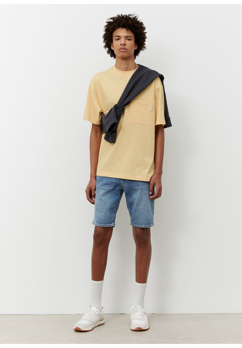 Herren Skinny Fit | Marc O'Polo DENIM MODELL MATS AUS HOCHWERTIGEM BAUM Jeans Shorts multi vintage light cobalt blu/blau - CL171 Herren Skinny Fit | Marc O'Polo DENIM MODELL MATS AUS HOCHWERTIGEM BAUM Jeans Shorts multi vintage light cobalt blu/blau - CL171