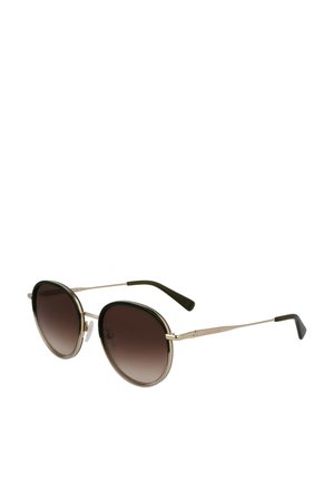 Sunglasses - gold gradient green