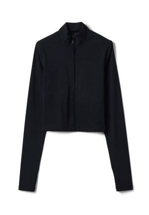 UTOPJA, FITTED FULL-ZIP - Sweatjacke - black