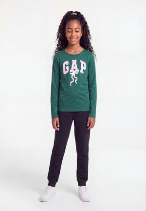 GAP LOGO - Μπλούζα με μακριά μανίκια - posy green