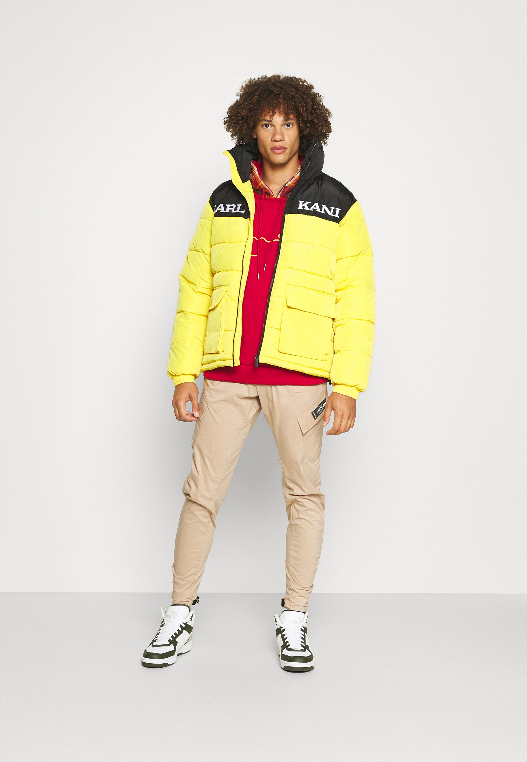 Karl Kani RETRO BLOCK PUFFER JACKET 
