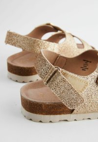 Next Sandaler - gold glitter