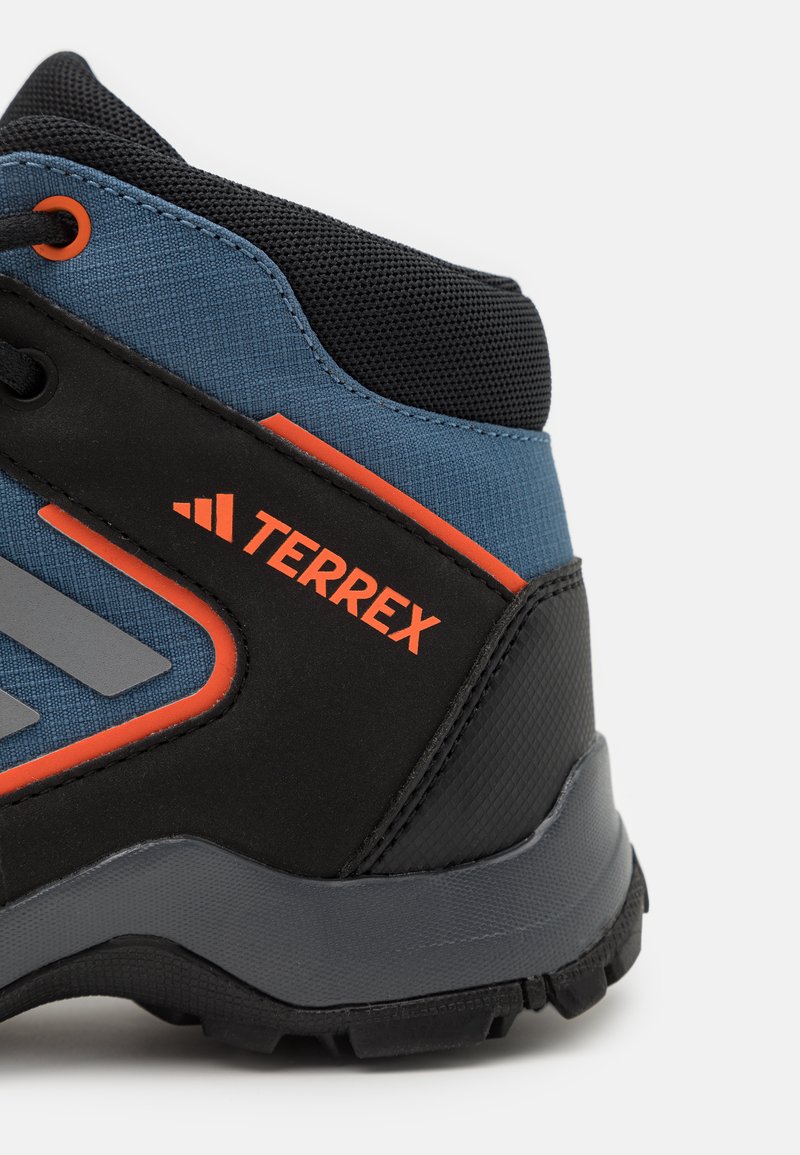 adidas Performance TERREX HYPERHIKER MID HIKING - Hiking shoes -  steel/grey/impact orange/grey - Zalando.ie