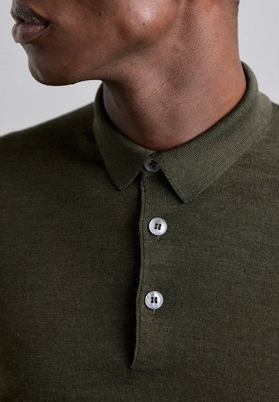 LARDINI UOMO - Pitkähihainen paita - dark brown