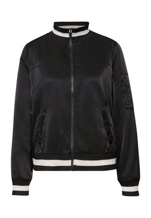 MIT COLLEGEDETAILS - Blouson Bomber - schwarz