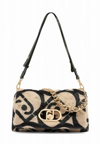 LIU JO WITH LOGO - Bolso de mano - white black