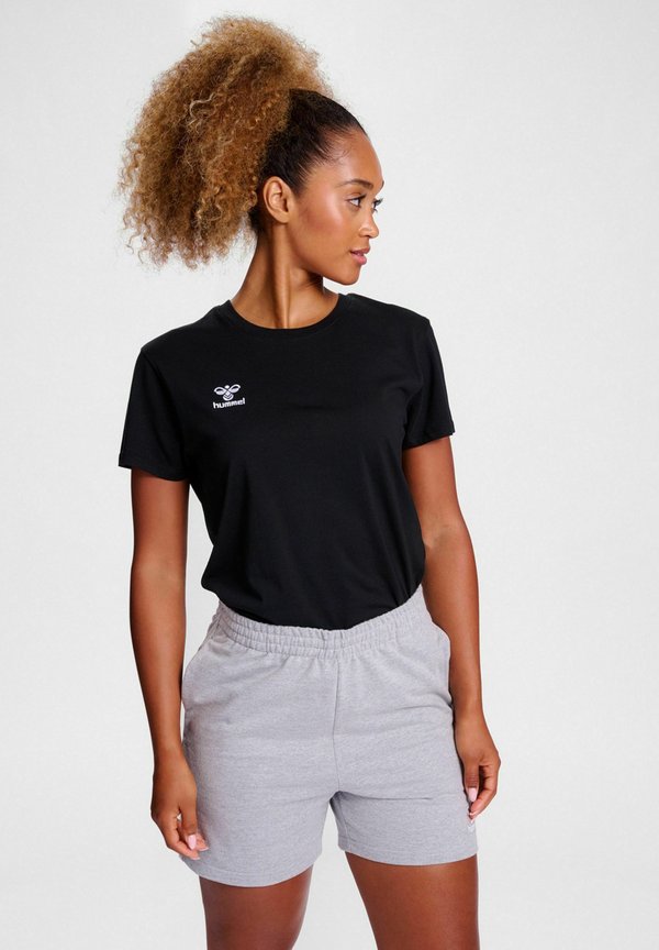 2ER-SET REGULAR FIT RUNDHALS - T-Shirt basic - schwarz