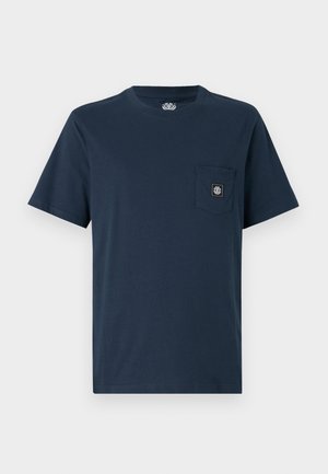 Element POCKET LABEL  - Basic T-shirt - dark blue