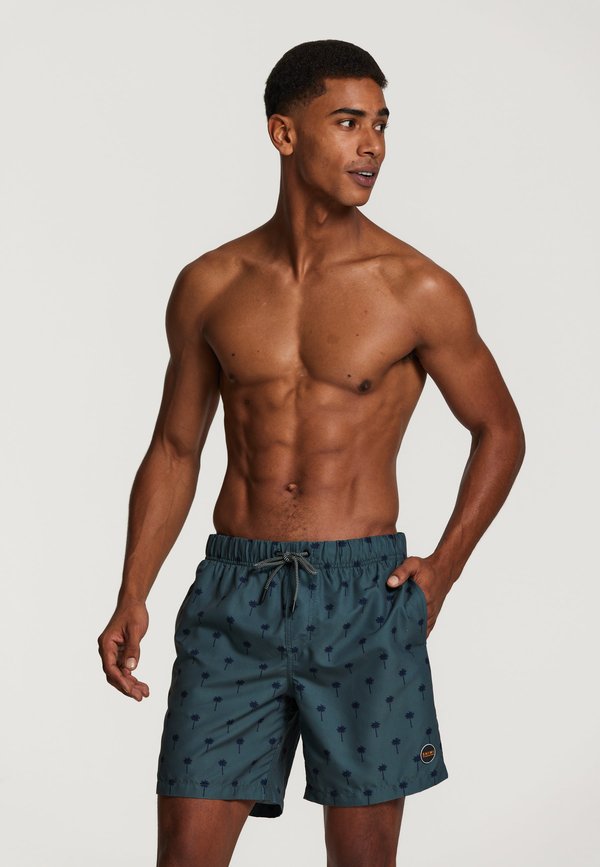 REGULAR FIT PALM - Badeshorts