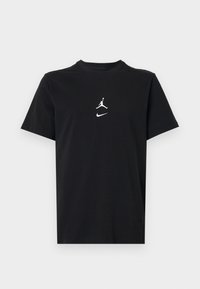 JUMPMAN CREW - Camiseta estampada - black/smoke grey/white