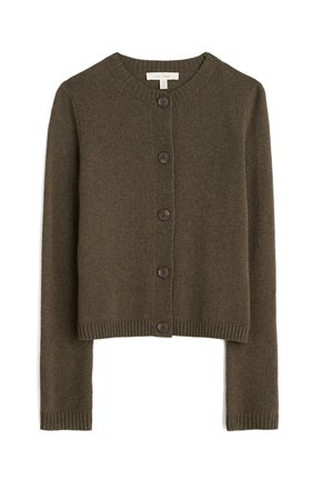 Seasalt Cornwall TERN TIDE - Chaqueta de punto - green rich olive