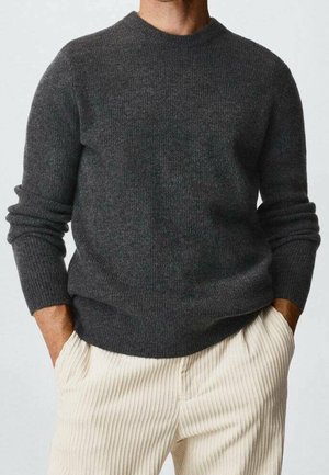 Strickpullover - anthracite