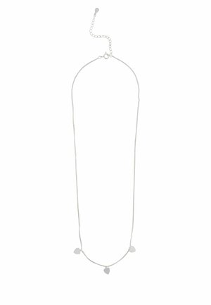 TONE HEART CHARM  - Colier - silver-coloured
