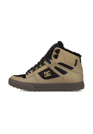 PURE - Snowboots  - tan/black