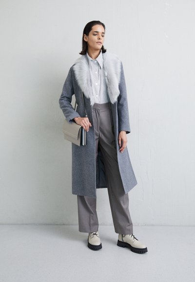 STUDIO ID JENNI COAT WITH COLLAR - Κλασικό παλτό - grey