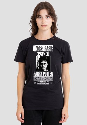 Cotton Soul, HARRY POTTER UNDESIRABLE NO 1 - T-Shirt print - black