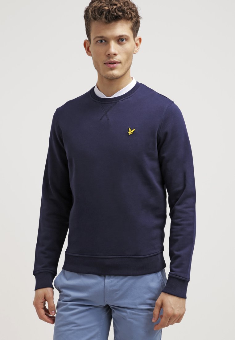 Lyle & Scott - CREW NECK - Sweatshirt - navy, Agrandir