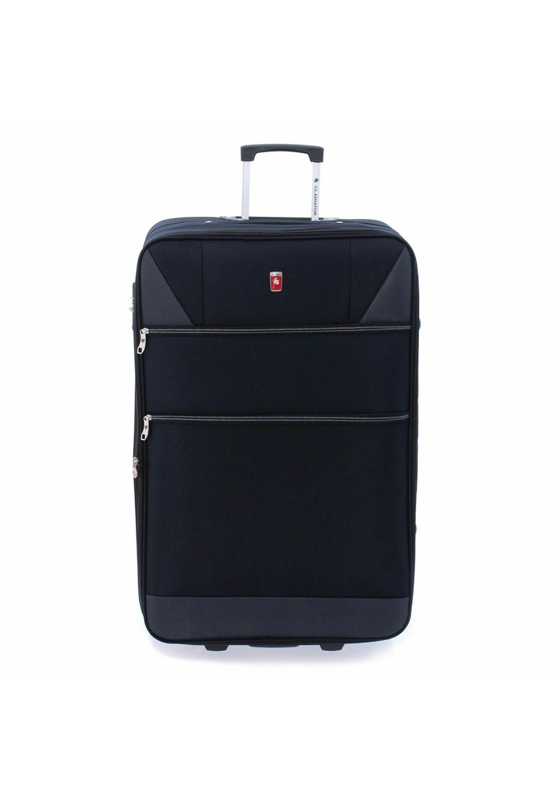Gladiator ROLLEN TROLLEY 72 CM MIT DEHNFALTE - Trolley - black