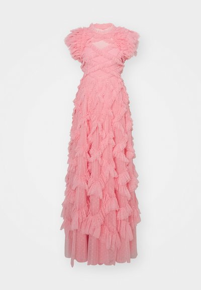 Needle & Thread GENEVIEVE RUFFLE GOWN - Occasion wear - coral