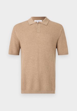 SHORT SLEEVE - Polo - roasted almond