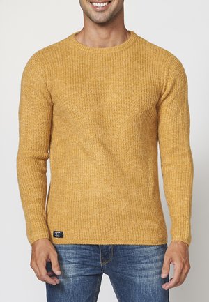Jersey de punto - amarillo