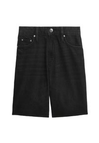 BERMUDA - Shorts vaqueros - black