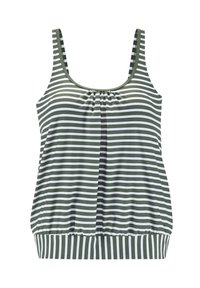 Venice Beach Bikinitop - oliv gestreift