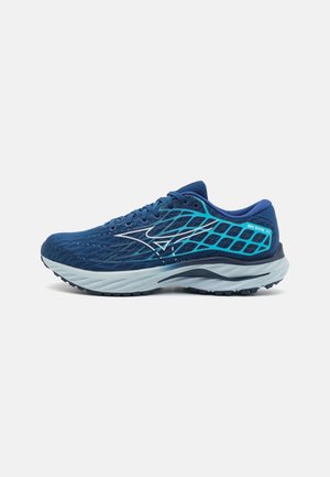 Mizuno WAVE INSPIRE 20 - Scarpe da corsa su strada - estate blue/white/river blue