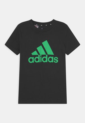 UNISEX - Triko s potiskem - black/semi screaming green