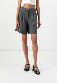 Anna Field by Zalando - Shorts - dark grey Thumbnail Image 1