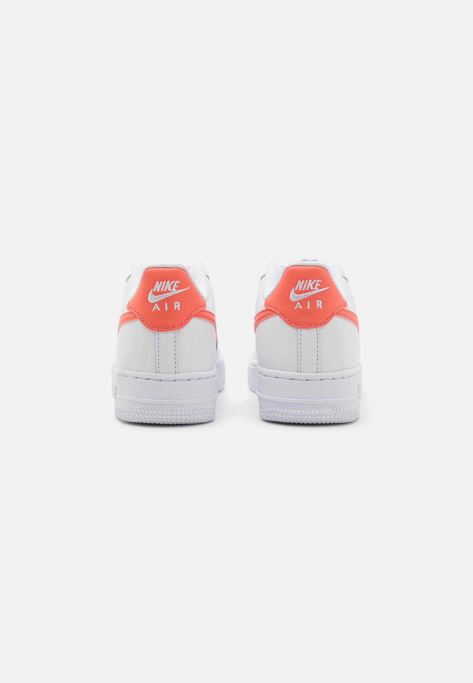 Nike Sportswear AIR FORCE 1 UNISEX - Trainers - white/magic ember/white -  Zalando.co.uk