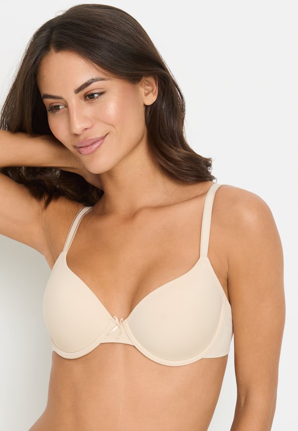 PADDED BRA - T-shirt bra - powder