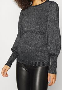 MAMALICIOUS Strickpullover - black