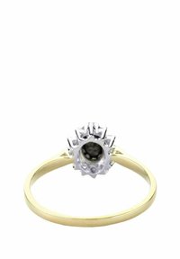DIAMANT L'ÉTERNEL DIAMOND AND SAPPHIRE CLUSTER - Gredzens - gold-coloured