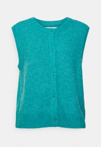 NOR CARDIGAN  - Casaco de malha - tile blue melange