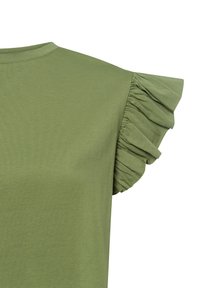 Marie Lund Print T-shirt - khaki