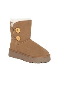 Gooce Botas para la nieve - chestnut