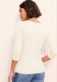 Friends Like These REGULAR FIT BOAT NECK 2 PACK  - Ilgarankovis viršutinės dalies drabužis - cream