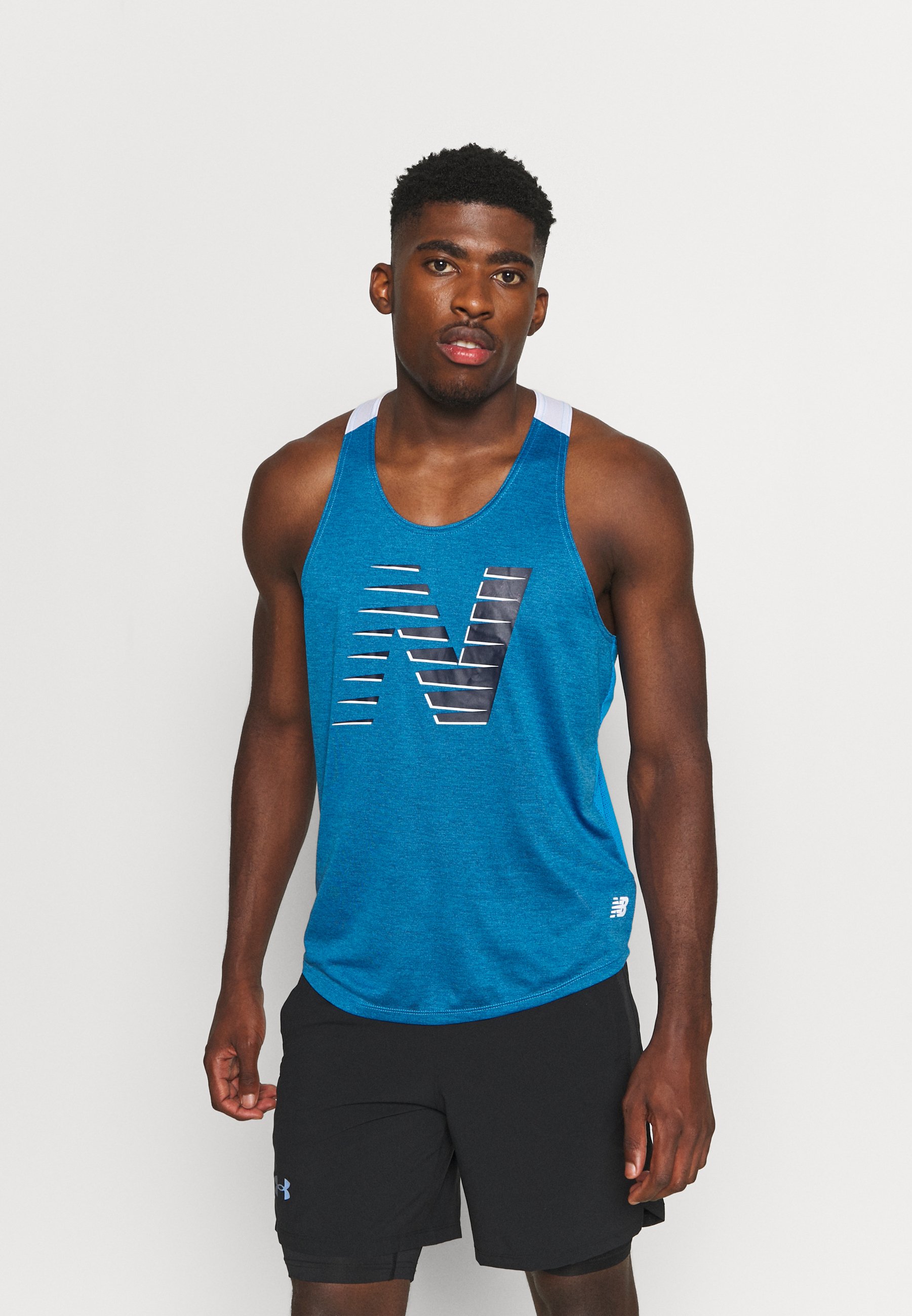 New Balance PRINTED FAST FLIGHT SINGLET 