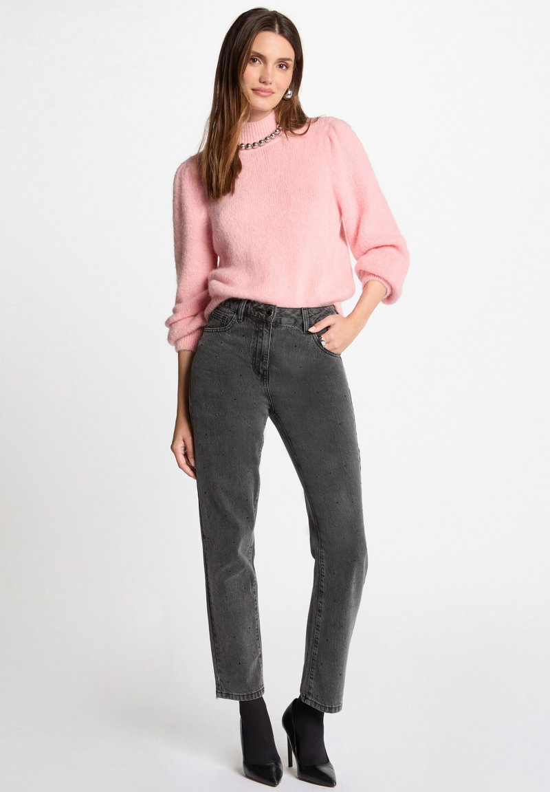 Pull Femme Fabletics Rose - Taille S - Viscose Manches Longues (Très Bon état D'occasion)