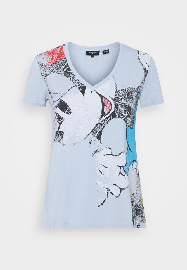 MINNIE - T-Shirt print - light blue