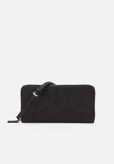 MCM AREN ZIPPED WALLET LARGE - Borsa a tracolla - black