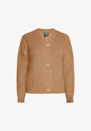 DreiMaster, DREIMASTER STRICKJACKE - Cardigan - hellbraun