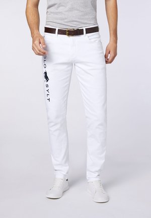 Vaqueros rectos - white