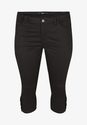CROPPED AMY - Jean slim - black