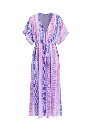 VIBRANT TIE-DYE COVER UP - Maxikleid - mauve