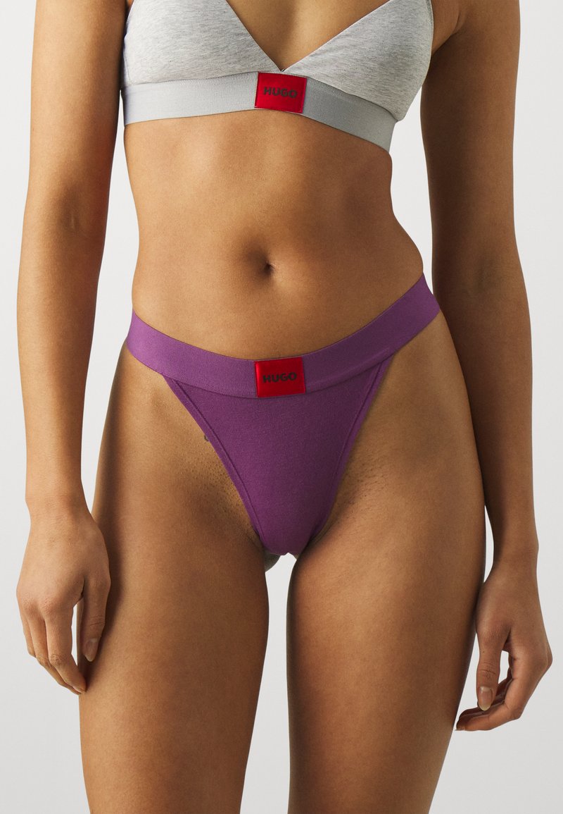 HUGO LABEL - Stringid - medium purple