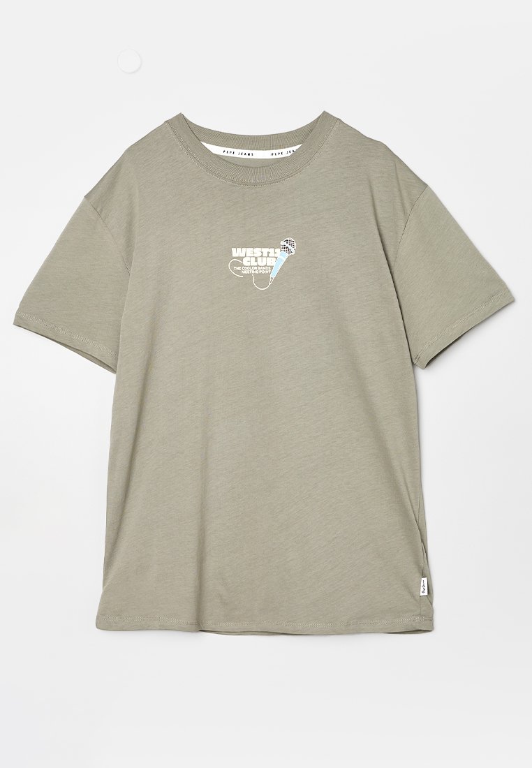 Pepe Jeans T-shirt print kaki Pepe Jeans T-shirt print kaki